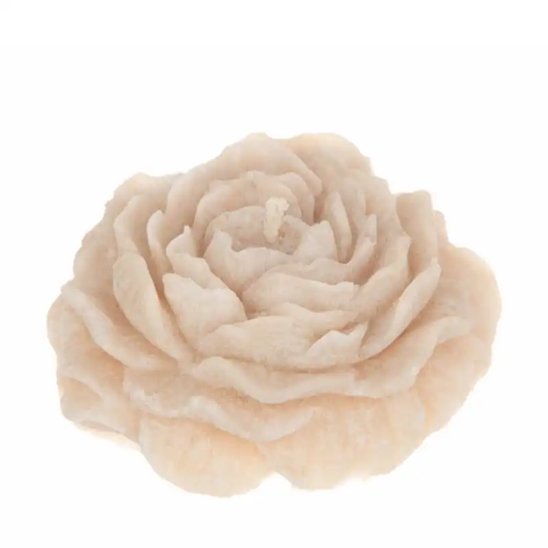 شمع دست ساز مدل گل آلاله مجموعه دو عددی