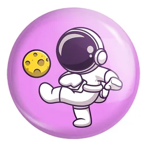 پیکسل خندالو طرح فضانورد کد 25095 مدل بزرگ