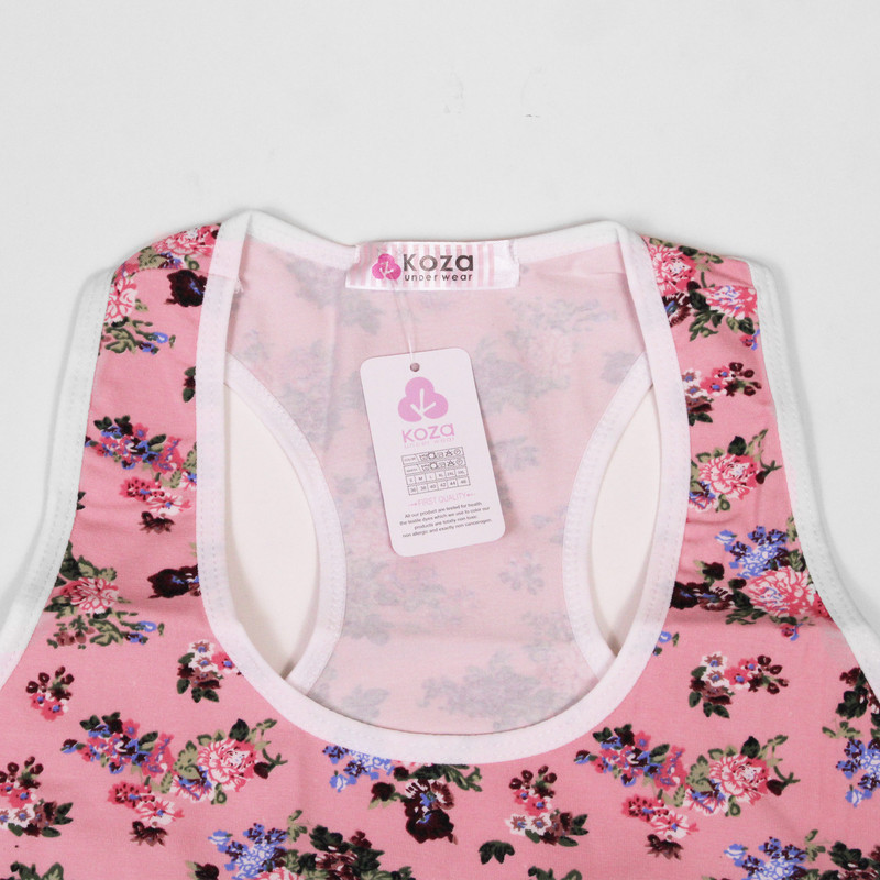 ست شورت و نیم تنه زنانه کوزا مدل my9113-1 رنگ صورتی