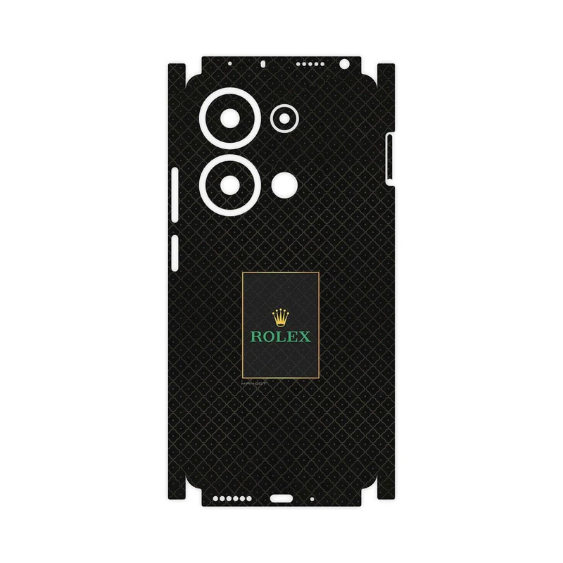 برچسب پوششی ماهوت مدل Rolex_Logo-FullSkin مناسب برای گوشی موبایل شیائومی Redmi Note 13 Pro 4G