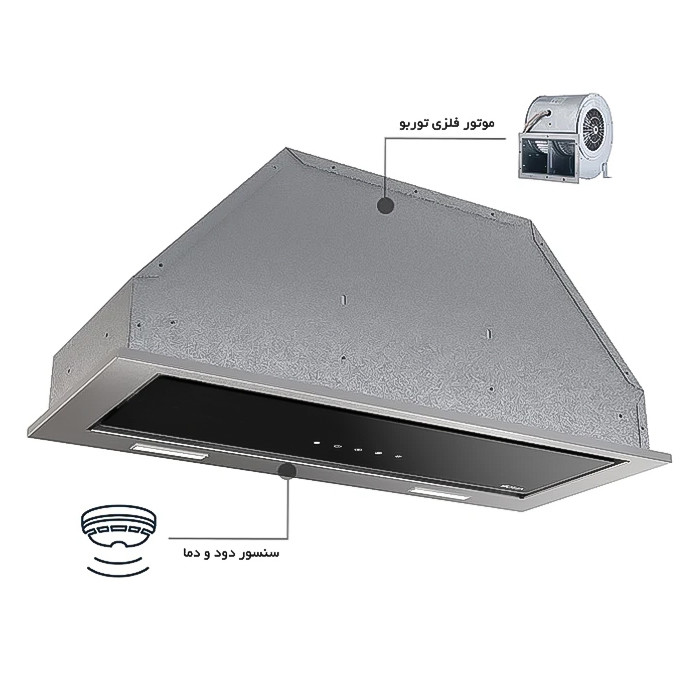 هود مخفی آلتون مدل H603S سایز 70