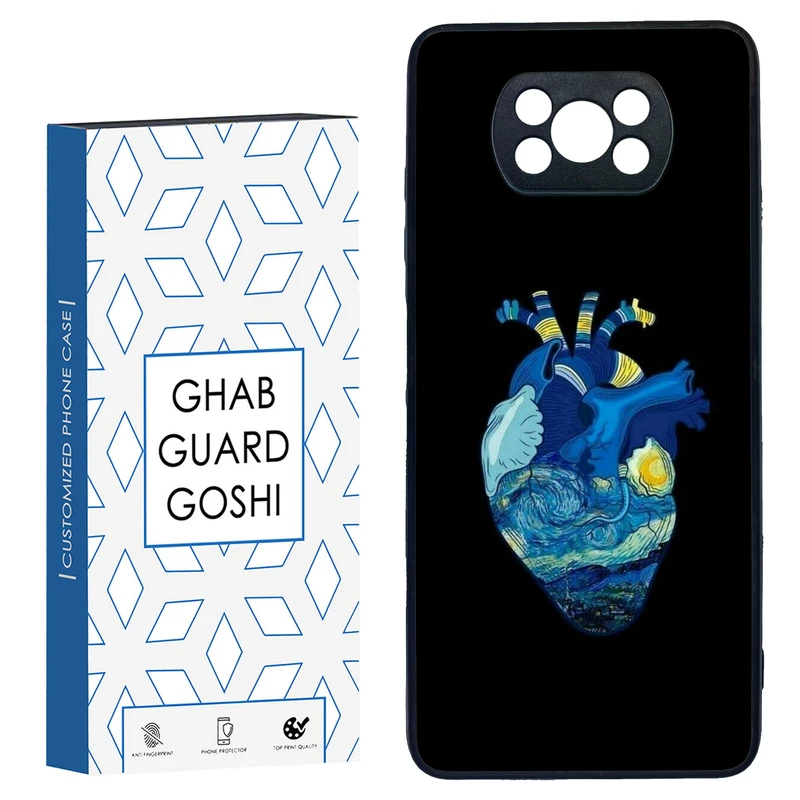 کاور قاب گارد گوشی طرح قلب کد TPU-298 مناسب برای گوشی موبایل شیائومی POCO X3 / X3 PRO / X3 NFC