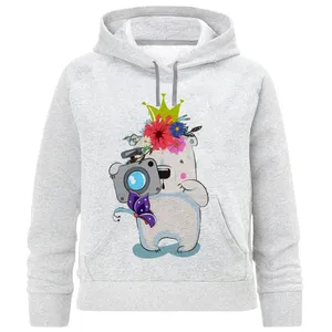 هودی دخترانه مدل خرس عکاس A03