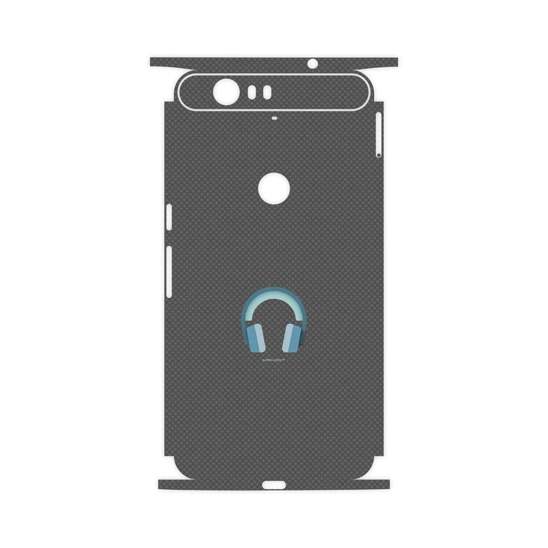برچسب پوششی ماهوت مدل Minimal Headphone Icon-FullSkin مناسب برای گوشی موبایل گوگل Nexus 6P
