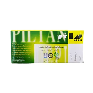 پودر موبر دپی مدل کلسیم کربنات  وزن 50 گرم مجموعه 12 عددی