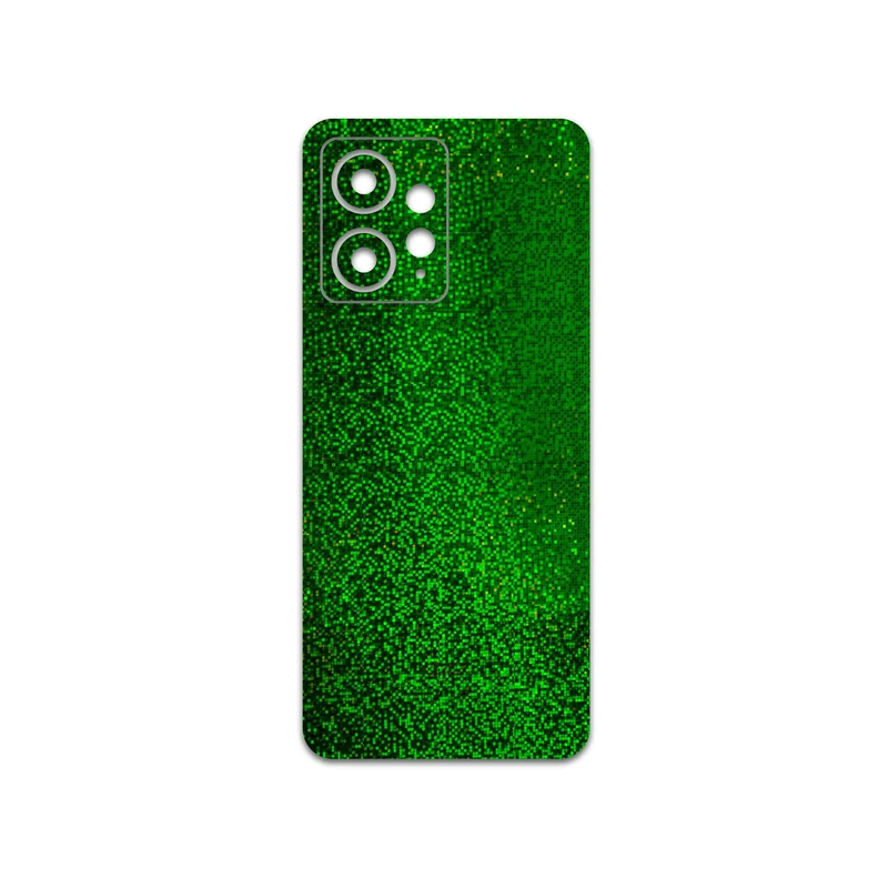 برچسب پوششی ماهوت مدل Green-Holographic مناسب برای گوشی موبایل شیائومی Redmi Note 12 4G
