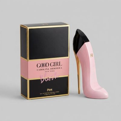 ادو پرفیوم زنانه پینک ویژوآل مدل Good Girl Blush با رایحه خنک حجم 100 میلی لیتر