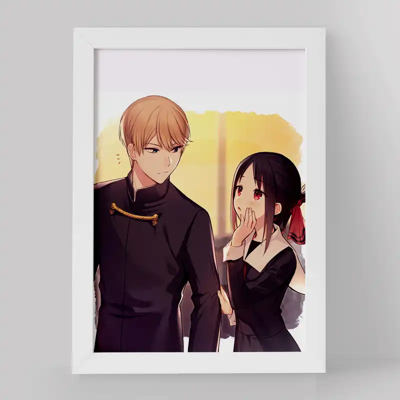 تابلو خندالو مدل کاگویا و میوکی انیمه کاگویا ساما کد 15993