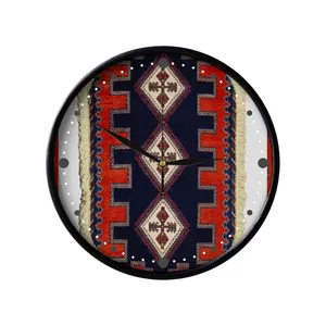 ساعت دیواری مدوپد طرح فرش سیرجان مدل C-Sirjan02