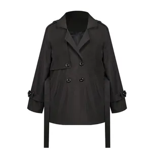 بارانی زنانه مدل کلاسیک سانتانا کد AK1455