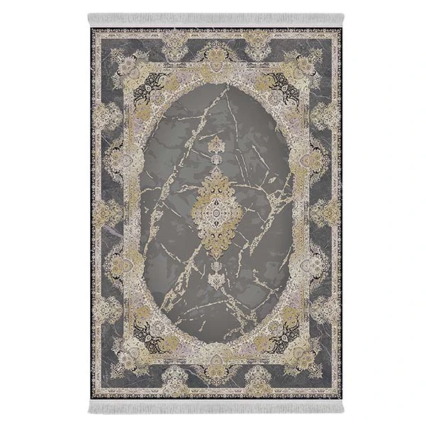 فرش پارچه‌ای دفه مدل فرشینه طرح مدرن کد 86