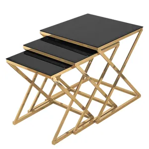 میز عسلی مدل   زد ایکس    کدFLZ   3000   مجموعه 3 عددی