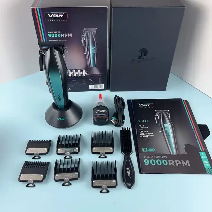 ماشین اصلاح موی سر و صورت وی جی ار مدل v-270 ماشین اصلاح موی سر و صورت وی جی ار مدل v-270
