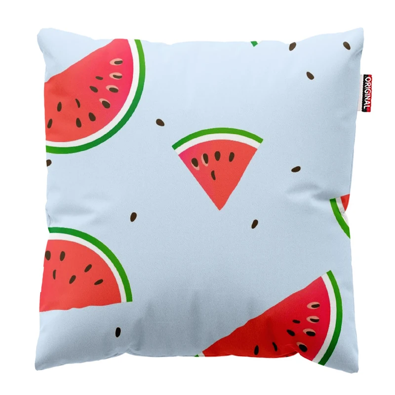  کوسن پاد آفرین طرح هندونه سایز 30*30 سانتی متر کد 882