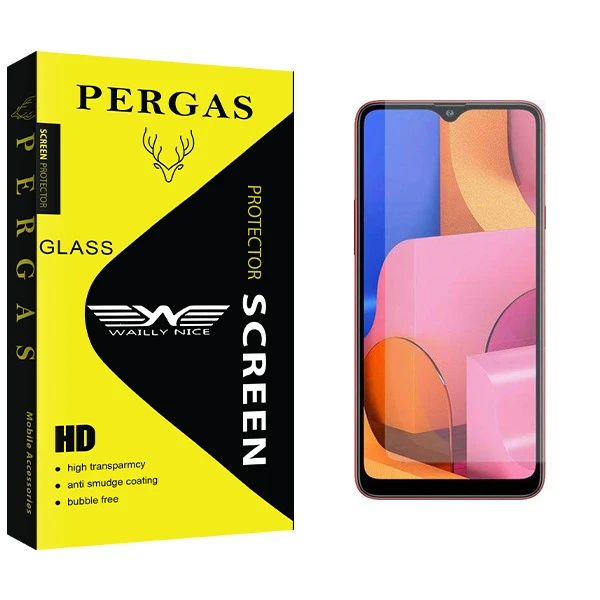 محافظ صفحه نمایش وایلی نایس مدل Pergas Glass مناسب برای گوشی موبایل سامسونگ Galaxy A20s