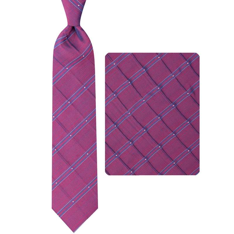 ست کراوات و دستمال جیب مردانه مدل GF-ST2167-PU