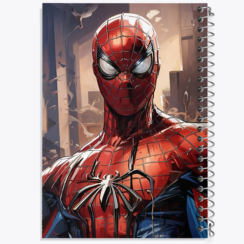 دفتر نقاشی 50 برگ خندالو طرح مرد عنکبوتی (Spider Man) کد N4730