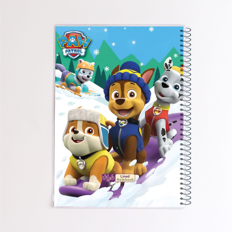 دفتر مشق ۸۰ برگ دایان مدل سگ‌های نگهبان کد۵۳۴۴۲ بسته ۴ عددی