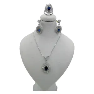 نیم ست نقره زنانه کد 0130