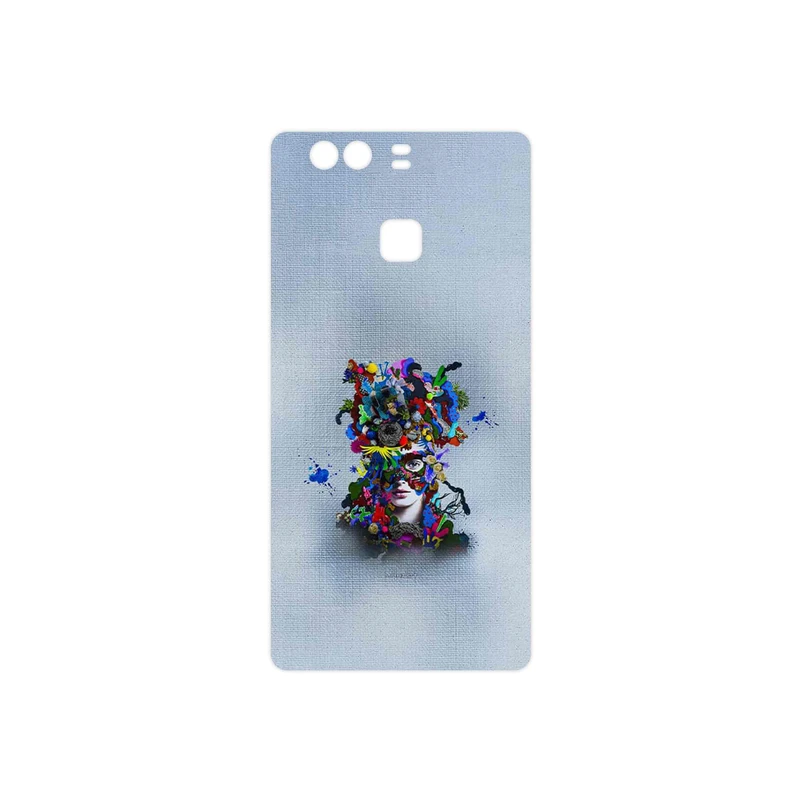 برچسب پوششی ماهوت مدل Collage of surreal Portrait of Women 4 مناسب برای گوشی موبایل هوآوی P9