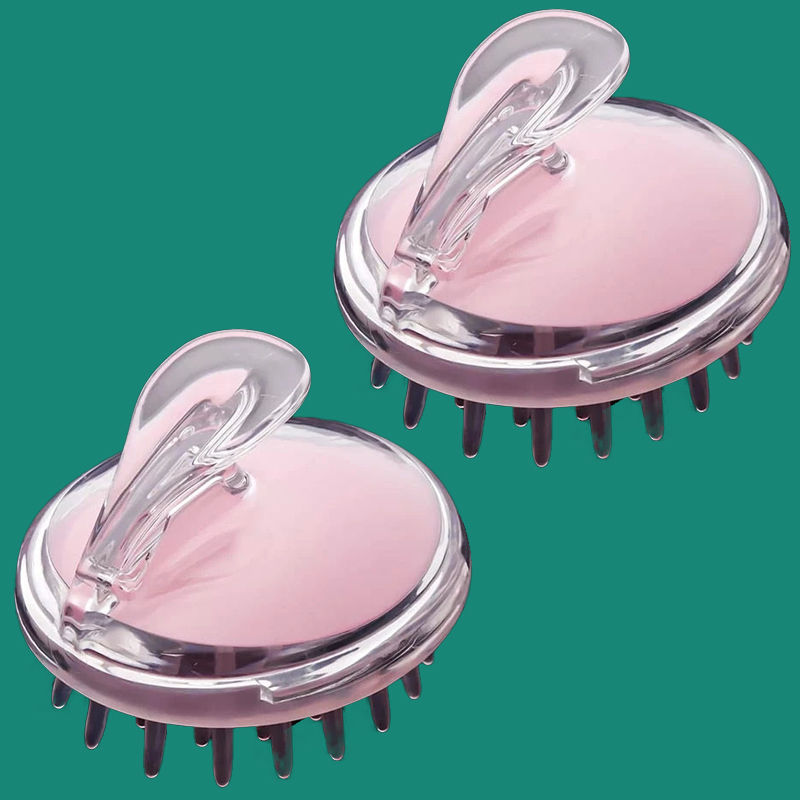 ماساژور سر مدل سیلیکونی مجموعه 2 عددی