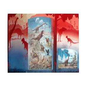 تمبر یادگاری مدل دایناسور کد DS2688 مجموعه 7 عددی