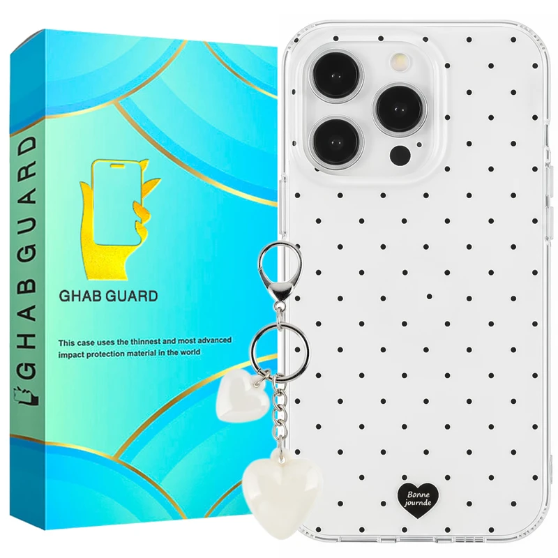 کاور قاب گارد مدل PNDG مناسب برای گوشی موبایل اپل iPhone 14 Pro Max به همراه بند آویز