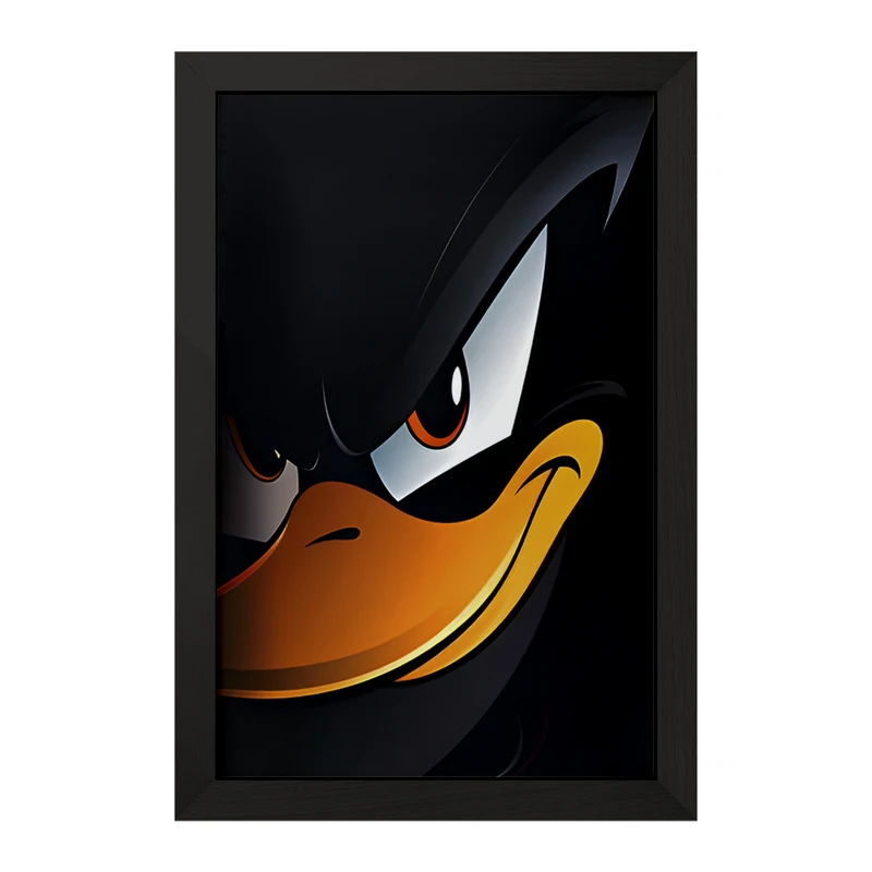 تابلو خندالو مدل دافی داک (Daffy Duck) کد F8137