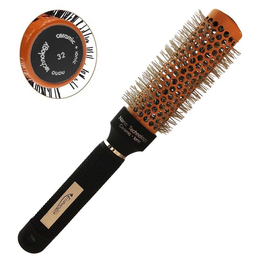 برس مو ایفوریا مدل Nano Technology Ceramic lonic کد 32