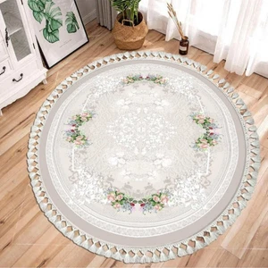 فرش پارچه ای مدل دایره
