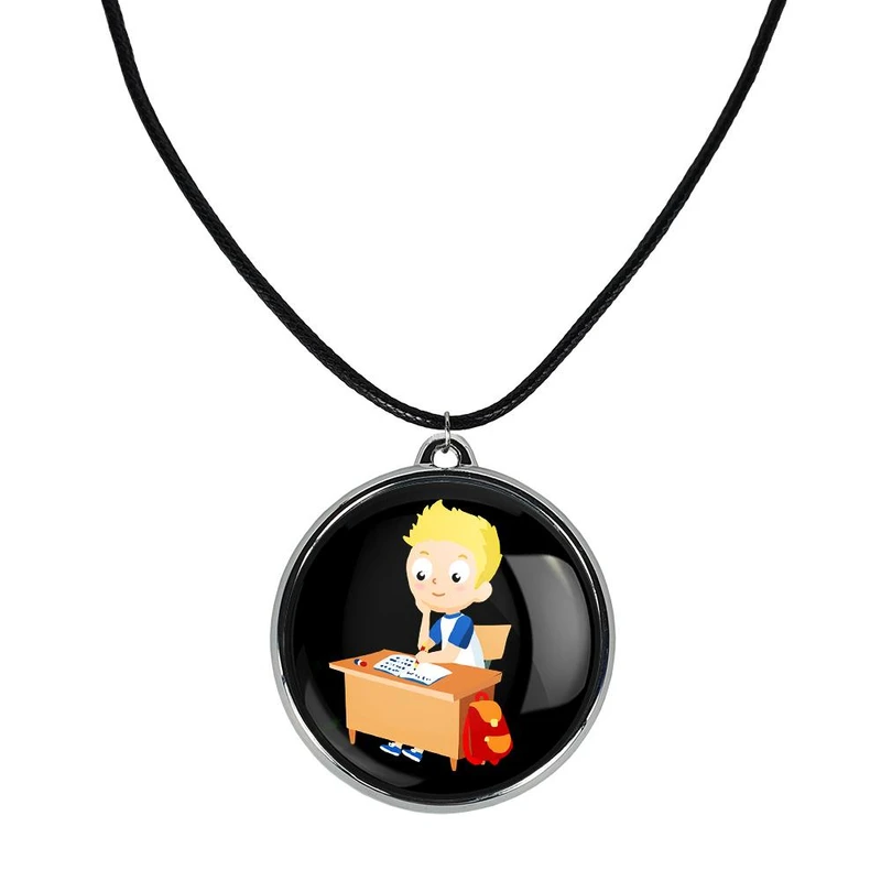 گردنبند خندالو مدل بازگشت به مدرسه کد 3003330034