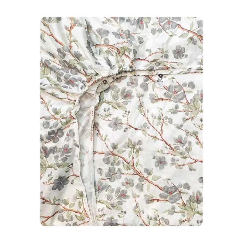 ملحفه آدنو مدل کاترینا کد IR152 یک نفره سایز 90x200 سانتی متر