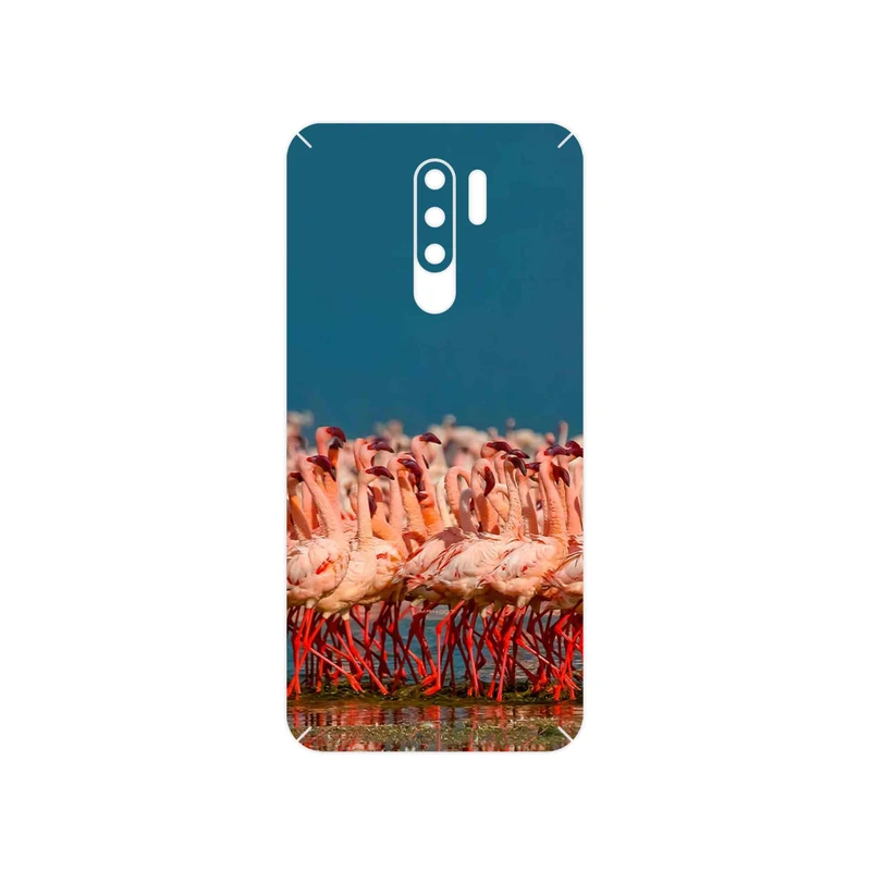 برچسب پوششی ماهوت مدل Flamingo مناسب برای گوشی موبایل شیائومی Redmi 9