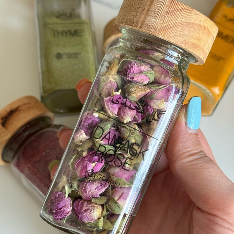 ست جای ادویه 8 پارچه مدل چنار کد M10