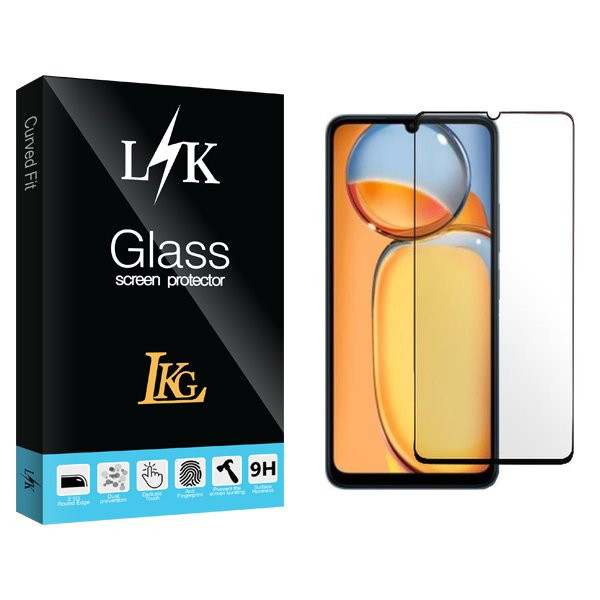 محافظ صفحه نمایش شیشه ای ال کا جی مدل LKK مناسب برای گوشی موبایل شیائومی Redmi 13C