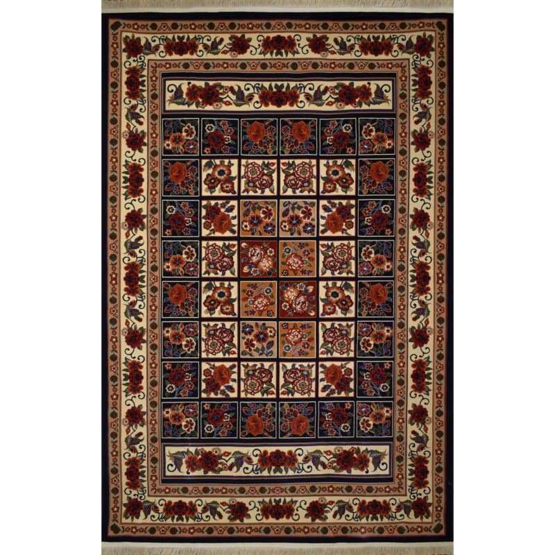 فرش ماشینی هیوا طرح عشایری کد 826