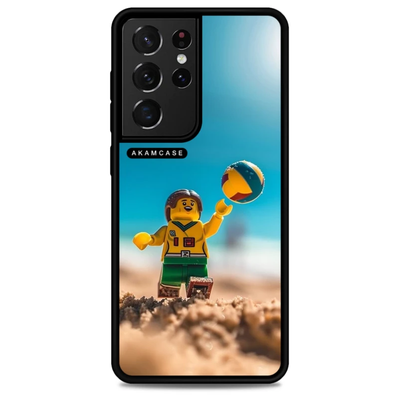 کاور آکام مدل AMC-WSGS21U-LEGO-24 مناسب برای گوشی موبایل سامسونگ Galaxy S21 Ultra