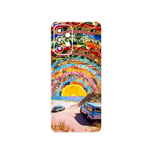 MAHOOT Collage of Orange Sky Cover Sticker for Samsung Galaxy A23