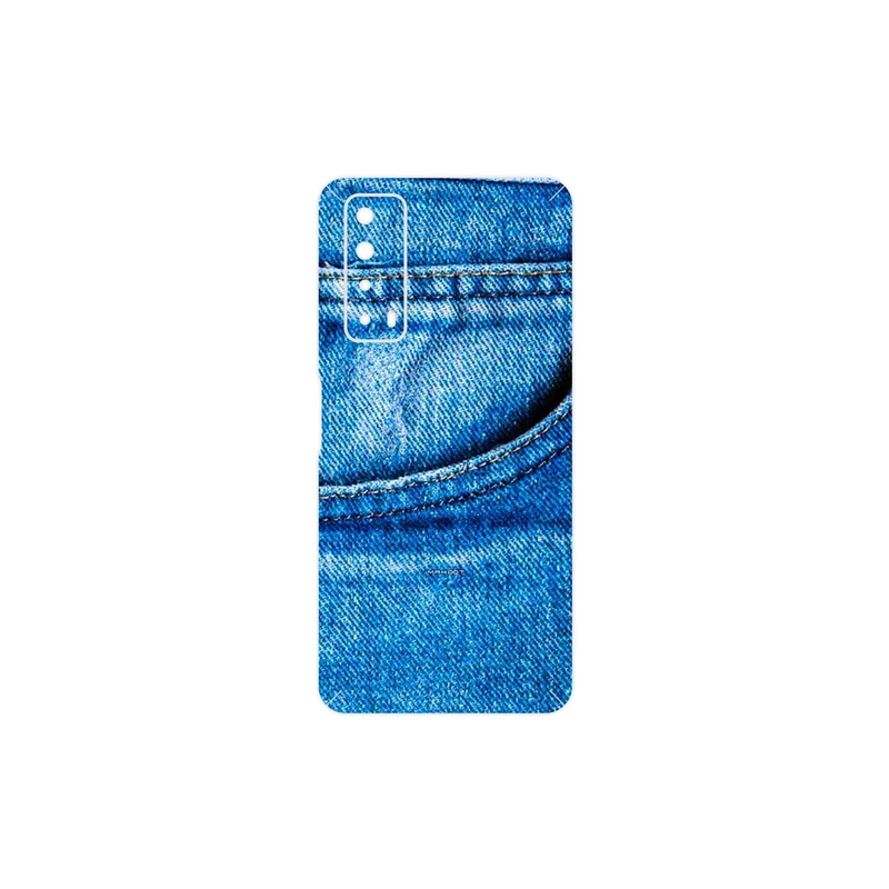 برچسب پوششی ماهوت مدل Fabric Texture 7 مناسب برای گوشی موبایل هوآوی Y7a