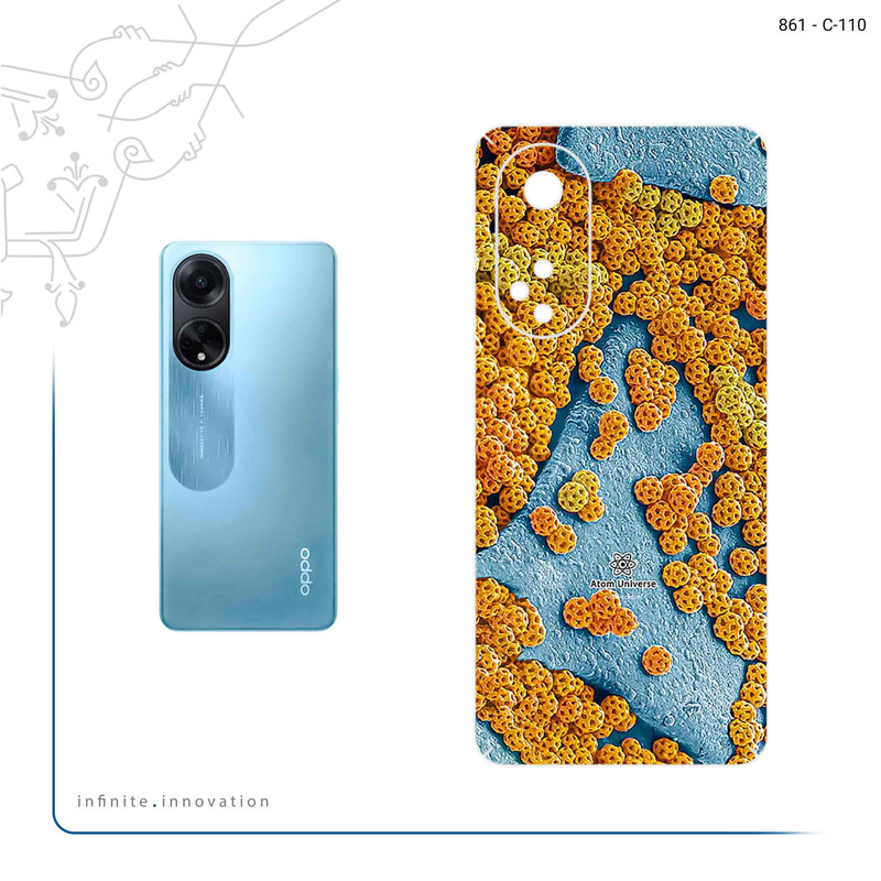 برچسب پوششی ماهوت مدل Atom Universe 7 مناسب برای گوشی موبایل اپو A98