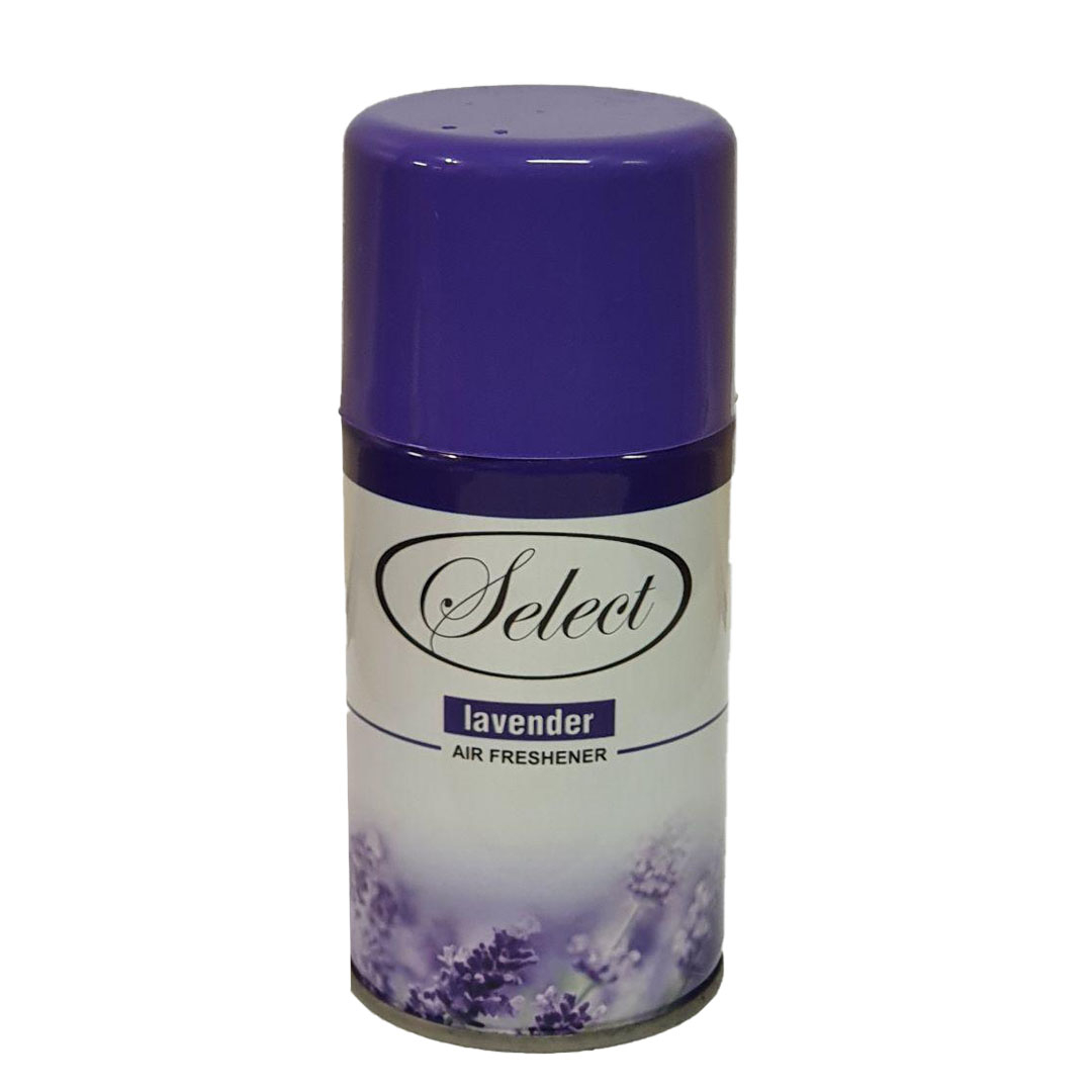 اسپری خوشبو کننده هوا سلکت مدل lavender حجم 260میلی لیتر