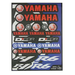 برچسب بدنه موتورسیکلت مدل YMA-R6