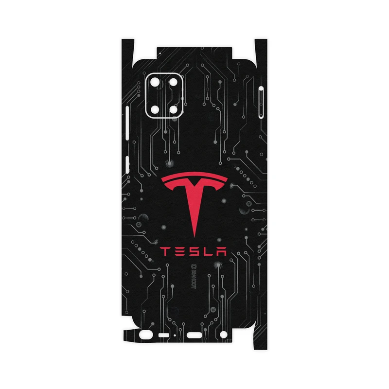 برچسب پوششی ماهوت مدل TESLA-Motors-FullSkin مناسب برای گوشی موبایل سامسونگ Galaxy Note10 Lite