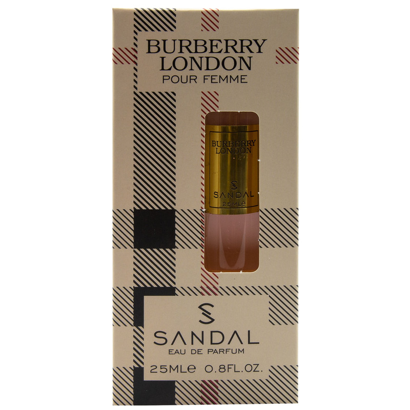 عطر جیبی زنانه صندل مدل BURBERRY LONDON حجم 25 میلی لیتر