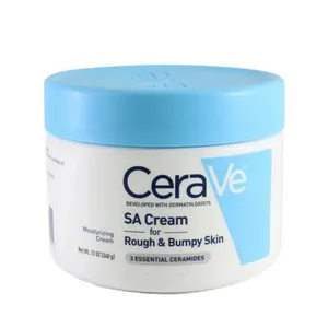 کرم مرطوب کننده دست و صورت سراوی مدل SA مناسب برای انواع پوست حجم 340 میلی لیتر