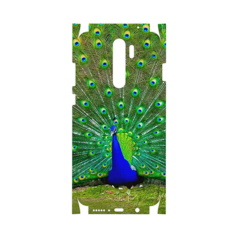 برچسب پوششی ماهوت مدل Peacock-FullSkin مناسب برای گوشی موبایل شیائومی Redmi Note 8 Pro