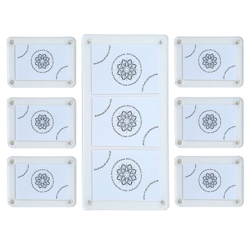 قاب عکس مدل مگنتی یخچالی مجموعه 7 عددی