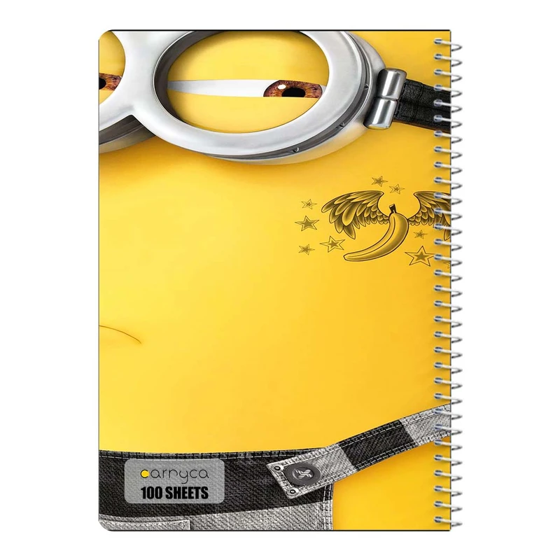 دفتر مشق 100 برگ سیمی کارنیکا طرح من نفرت انگیز Despicable Me کد 65747
