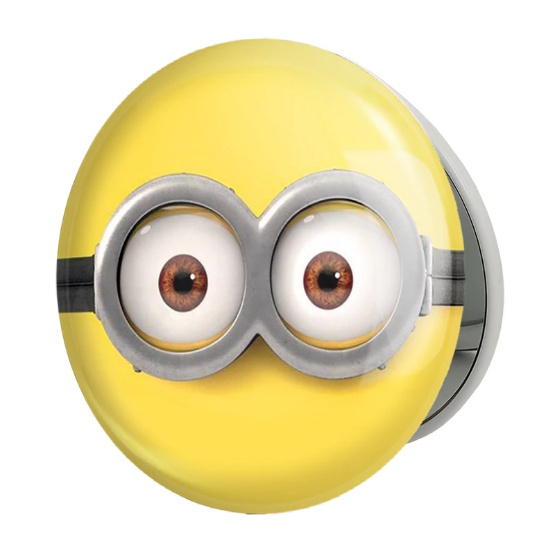 آینه جیبی خندالو طرح مینیون Minions مدل تاشو کد 2443 