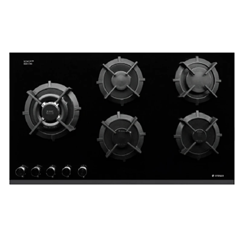 اجاق گاز صفحه‌ای پنج شعله اسنوا مدل SG-195109